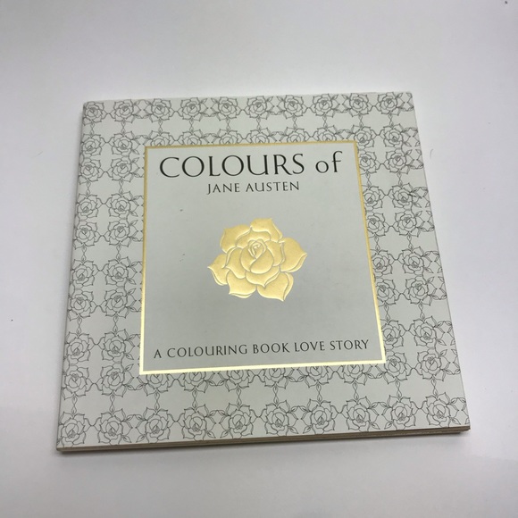 Jane Austen colouring book